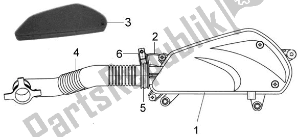 Alle onderdelen voor de F16 - Tail Light Rear Carrier van de SYM HS 15 W-8 158 0