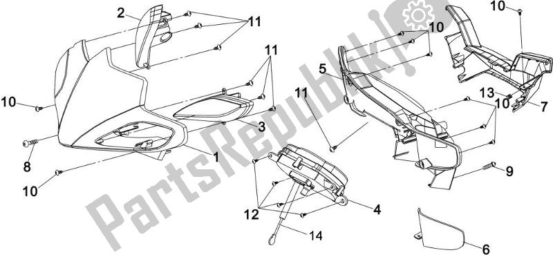 All parts for the F02 - Speedometer Assy of the SYM JD 05W1-8 0518 0