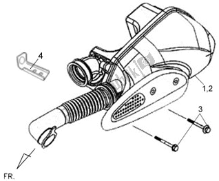 Tutte le parti per il F13 - Air Cleaner Assy. Del SYM JET4 R 51 451 0