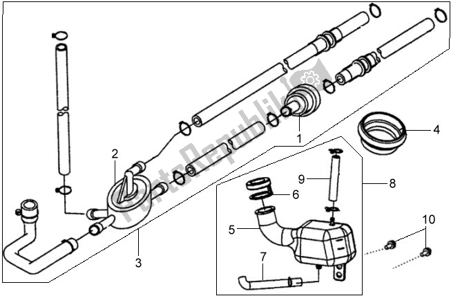 All parts for the F18 - Wire Harness & Tool Set of the SYM LH 18W7-6 1876 0