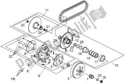 E15 - Driven Pulley Assy