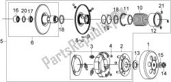 E10 - Driven Pulley Ass'y