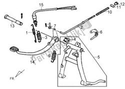 F12 - Main Stand Brake Pedal