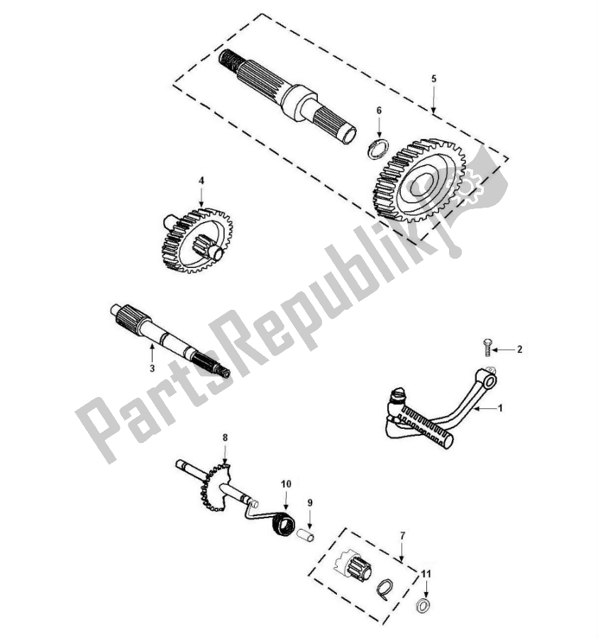 All parts for the Kickstarter of the SYM Symphony 50 2000 - 2010