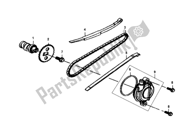 All parts for the Jpg of the SYM X PRO 50 AE 05W5 NL L4 2000 - 2010