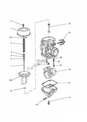 Carburator Parts for T1240900, T1240620 & 1240199-T0301