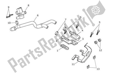 All parts for the Emission Control of the Triumph Tiger 1200 XR 1215 2018 - 2020