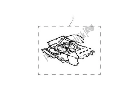 Wszystkie części do Gasket Kit Cylinder Head Triumph Tiger 1200 XRT 1215 2018 - 2020