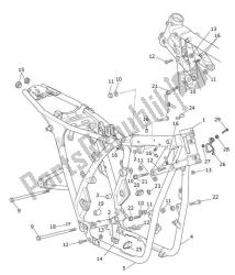 Main Frame Assembly - Street Cup