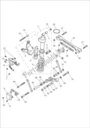 tringlerie de suspension arrière