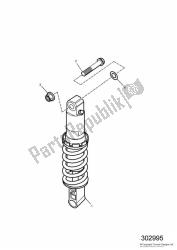 Rear Suspension Unit Sprint from VIN 029156