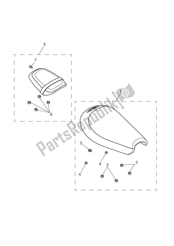 Wszystkie części do Seat - Street Scrambler Up To Vin 914447 Triumph Street Scrambler UP TO VIN 914447 900 2017 - 2018