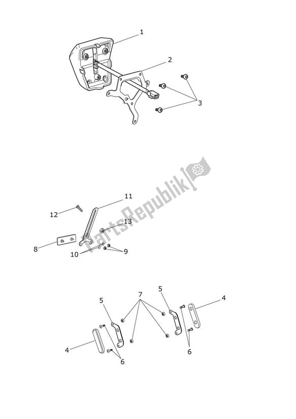 Toutes les pièces pour le Rear Light - Explorer Xrt du Triumph Explorer XRT 1215 2015 - 2017