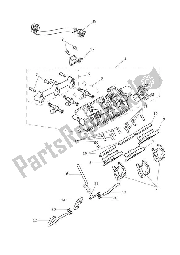 All parts for the Injection - Explorer Xc of the Triumph Explorer XC 1215 2012 - 2016