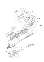 Gear Selection Shaft Gear Selector Drum D650