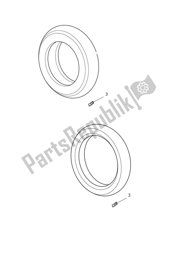 All parts for the Tyres of the Triumph Thruxton 1200 2016 - 2020