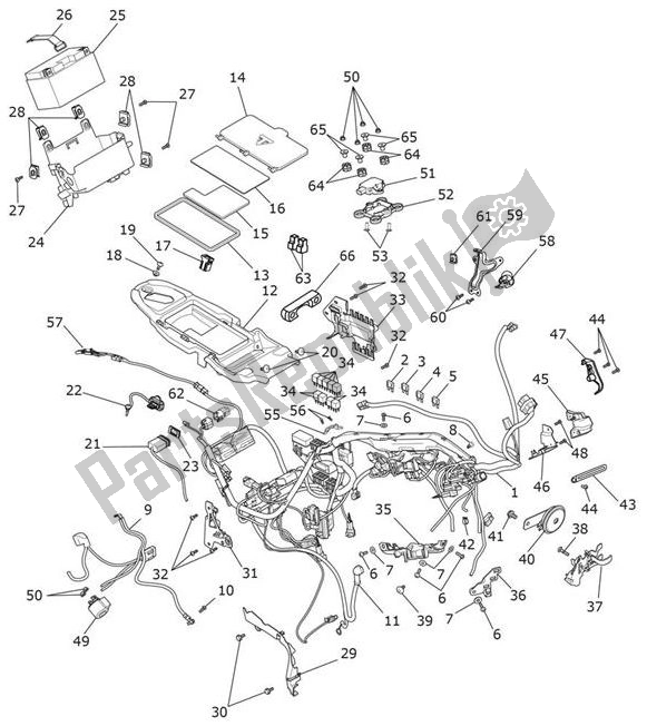 All parts for the Electrical Equipment of the Triumph Scrambler 1200 XE UP TO AC 8498 2019 - 2021