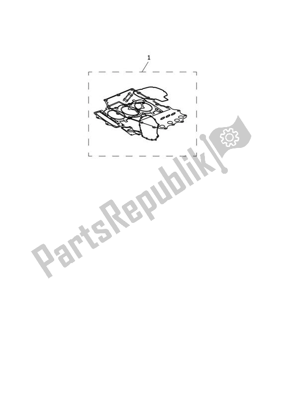 All parts for the Engine Gasket Kit Cylinder Head - Speed Twin From Vin Ae2311 of the Triumph Speed Twin From VIN AE 2311 1200 2021 - 2024