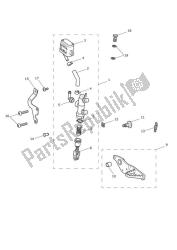 Master Cylinder Assy rear - Explorer XC