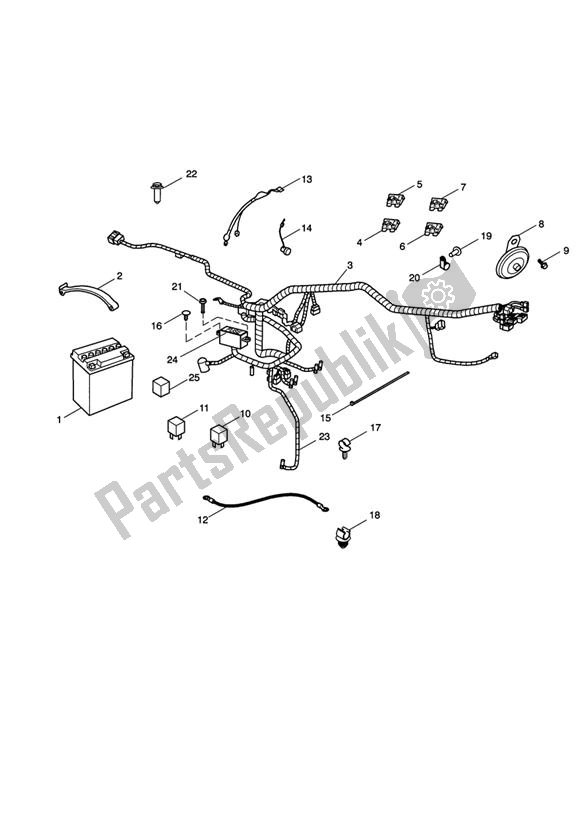 Wszystkie części do Sprz? T Elektryczny Triumph Bonneville & T 100 Carburator 865 2001 - 2015