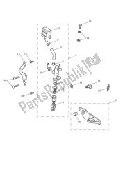 Master Cylinder Assy rear - Explorer XRT