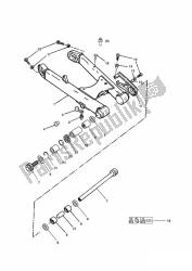 Swingarm from VIN 101854 (ausser 102063 up to 102074)