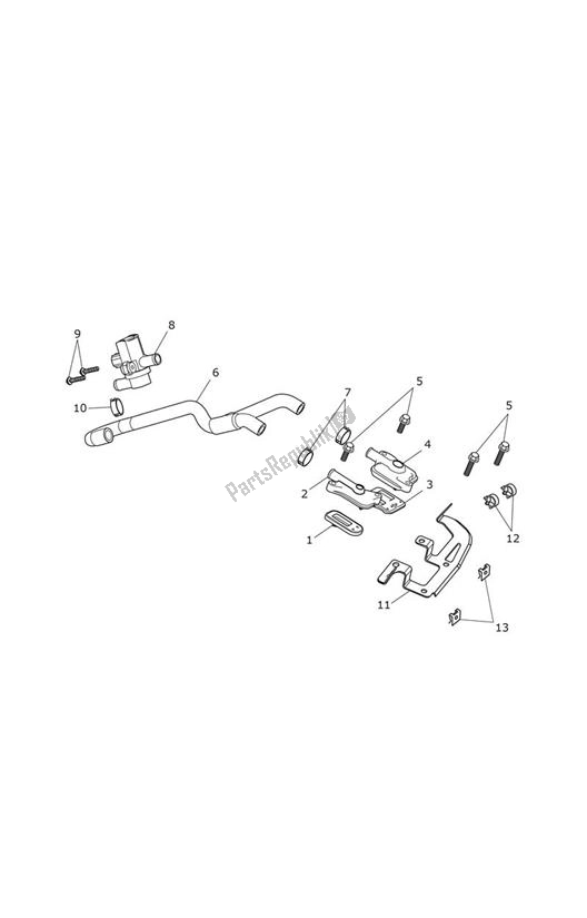 Alle onderdelen voor de Emissiecontrole van de Triumph Tiger 1200 SE Alpine 1215 2020 - 2021