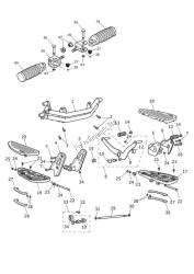 Footrests from VIN611135 (+611115)