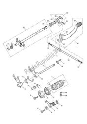 Gear Selector Drum Gear Selection Shaft