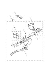 Master Cylinder Assy front - Street Twin from VIN AB9715
