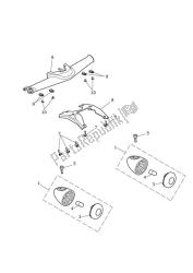 Indicator front from VIN574821 nicht US,CA,BR