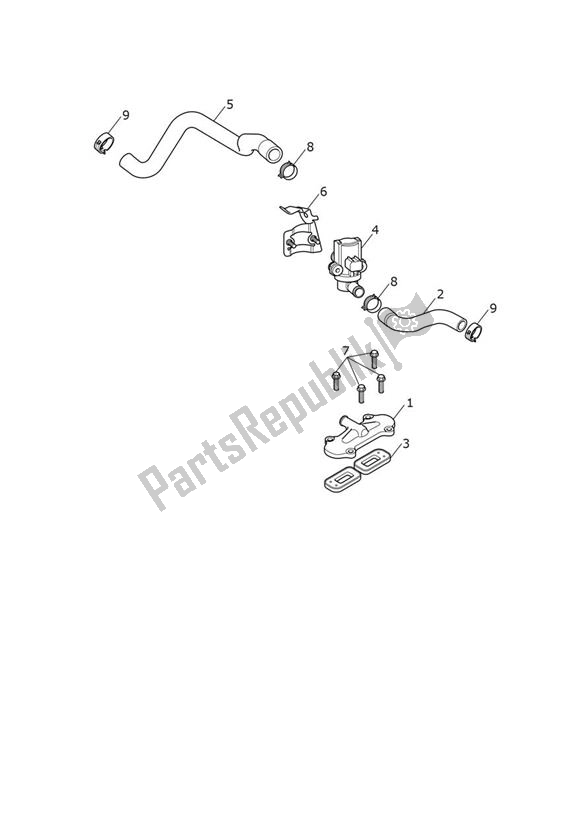 All parts for the Emission Control - Speed Twin From Vin Ae2311 of the Triumph Speed Twin From VIN AE 2311 1200 2021 - 2024