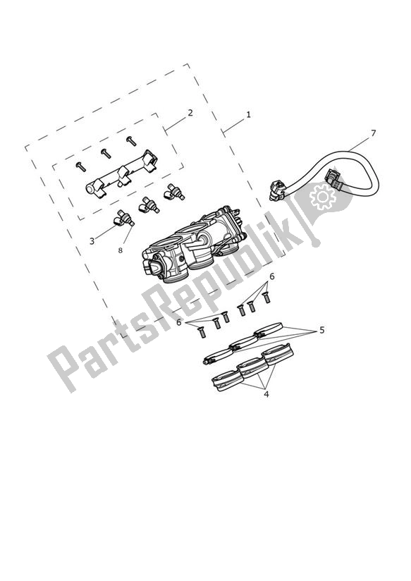 Toutes les pièces pour le Injection du Triumph Street Triple S 660 From VIN 967907 2021 - 2024