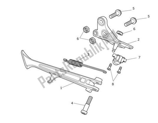 Toutes les pièces pour le Des Stands du Triumph Tiger XCX From VIN 855532 1215 2018 - 2020