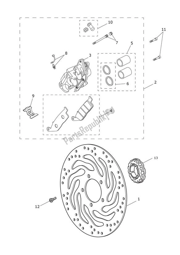 All parts for the Break From - Street Scrambler Up To Vin 914447 of the Triumph Street Scrambler UP TO VIN 914447 900 2017 - 2018