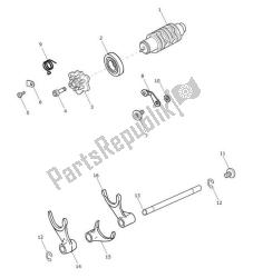 gear selector drum