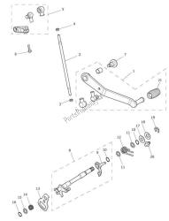 Pedal Gears Gear Selection Shaft