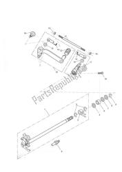 Gear Selection Shaft from VIN210262
