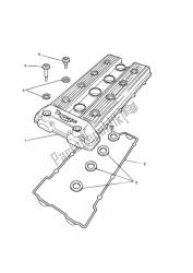 Camshaft Cover 4Zylinder Silver