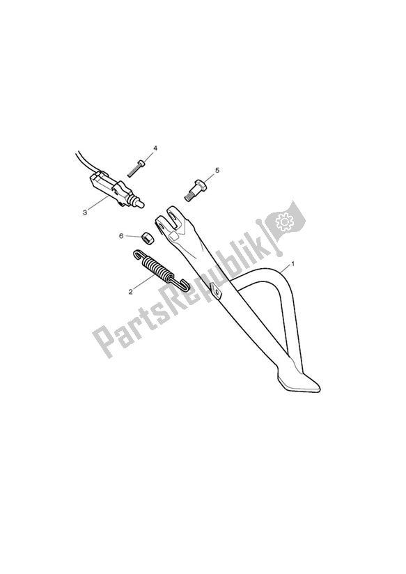 Toutes les pièces pour le Des Stands du Triumph Scrambler EFI UP TO 2015 865 2008 - 2016