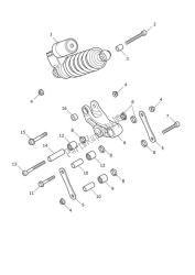 rear suspension unit