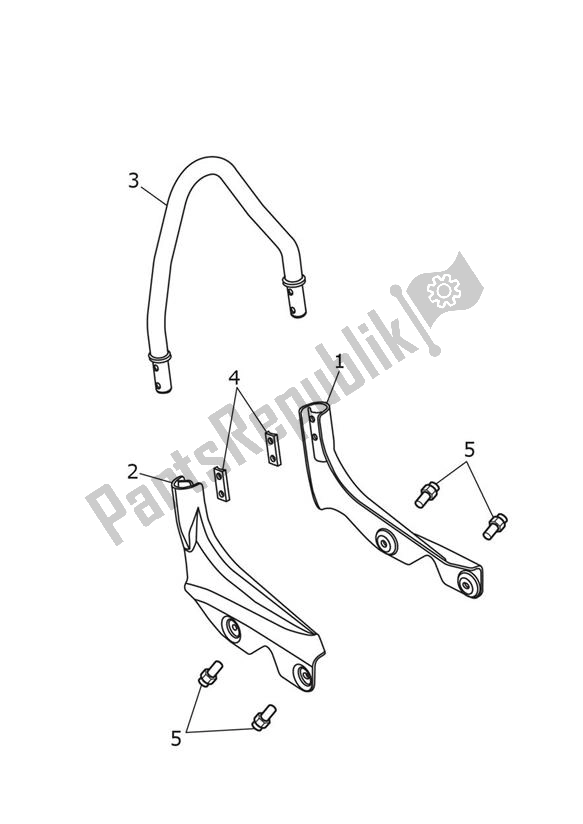 Toutes les pièces pour le Sissybar du Triumph Thunderbird LT 1699 2014 - 2018