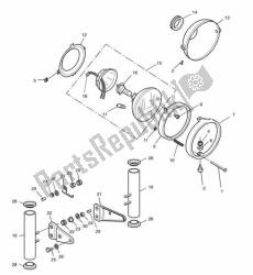 Headlight from VIN009083