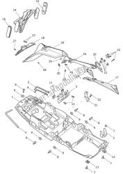 Mudguard rear