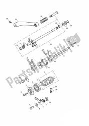 Gear Selection Shaft Gear Selector Drum