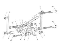 tringlerie de suspension arrière