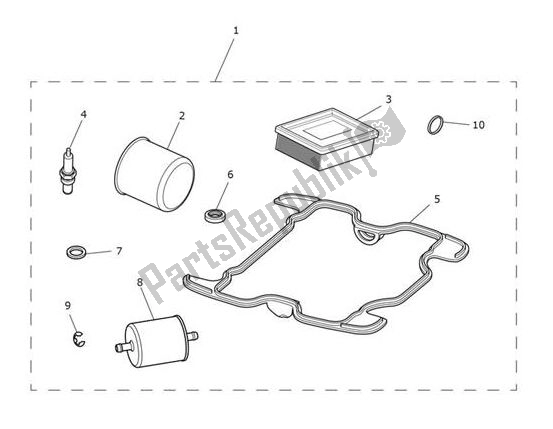 Todas as partes de Servicekit - Street Cup do Triumph Street CUP 900 2017 - 2020