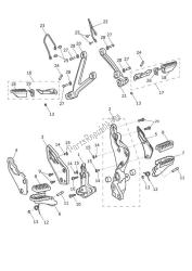 Footrests - Explorer XC