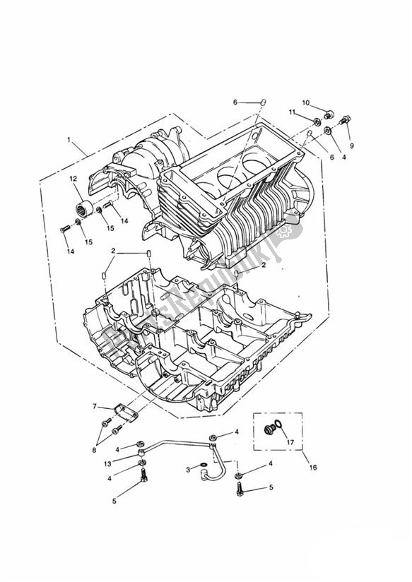 Wszystkie części do Korbowód Triumph Thunderbird 900 885 1995 - 2004