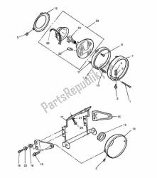 Headlight up to VIN009082